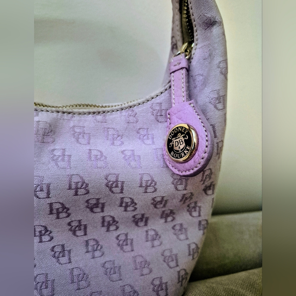 Lavender Dooney And Bourke Bucket Bag - Picture 3 of 9